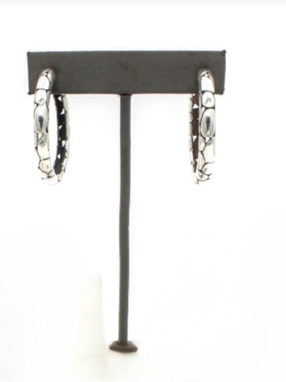 John Hardy Kali Sterling silver hoop earrings